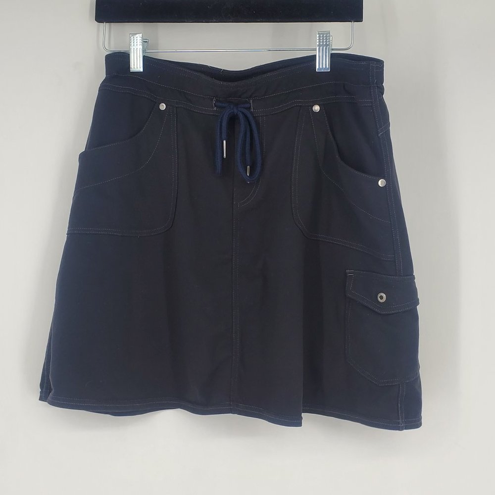 Kuhll Black Size S Skort  Drawstring Lace Sportwear Hiking Outdoor